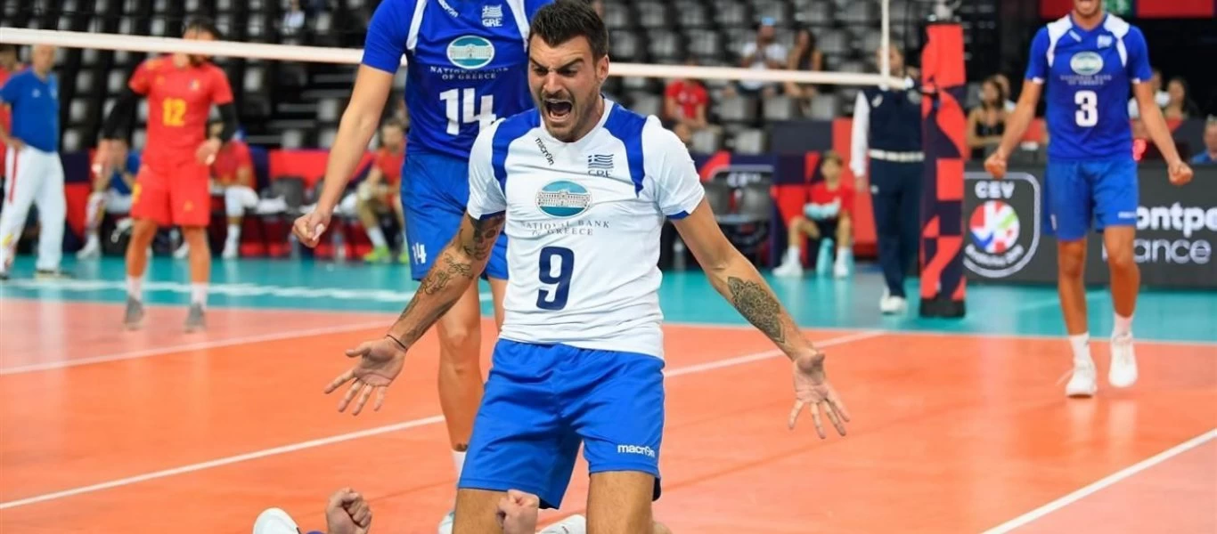 Εθνική βόλεϊ: Νίκησε με 3-1 σετ τους Ρουμάνους και κάνει όνειρα για τους «16»
